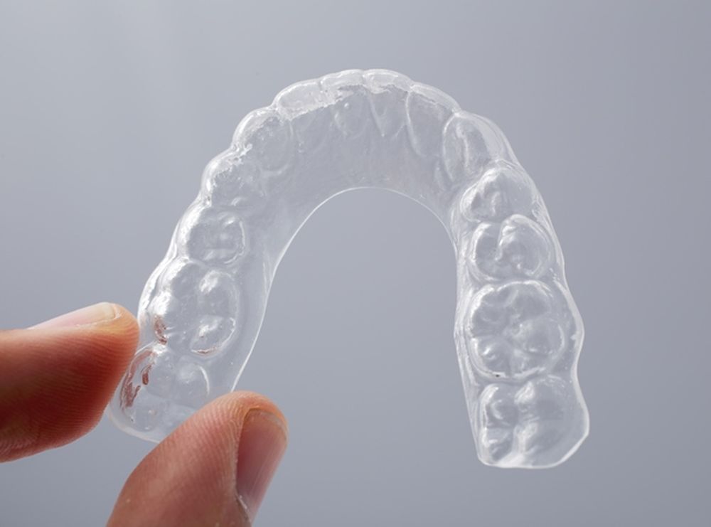 clear dental retainer